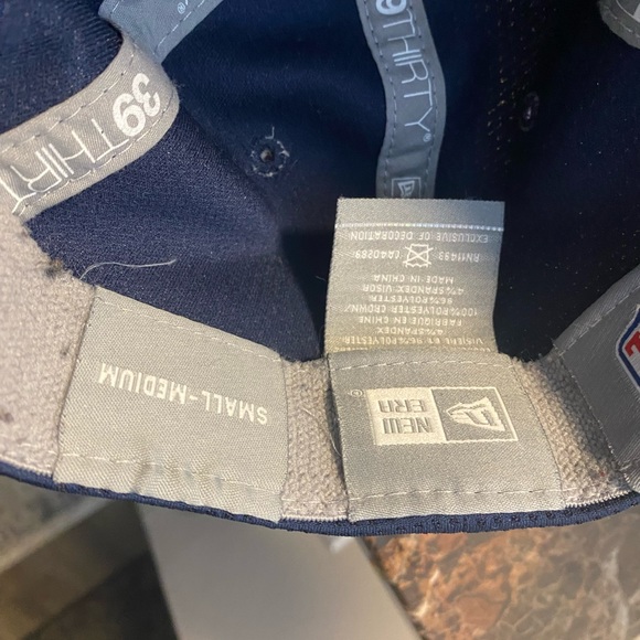 New Era NFL Seattle Seahawks Men’s Blue Grey Baseball Cap Size S/M - Picture 11 of 12